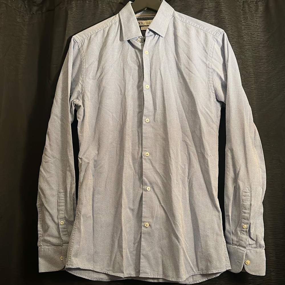 Zara shirt casual blue